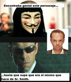 futubandera:  Hugo Weaving eres un lokillo….