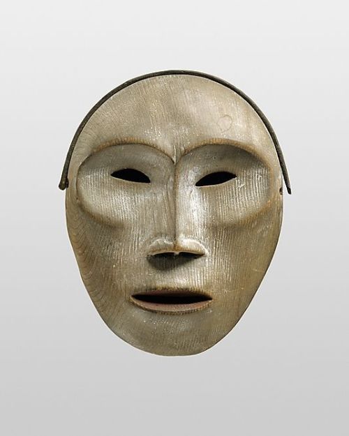 Yup'ik Face Masks, late 19th century AlaskaWood, pigment. Collected in late 19th century by Bishop F