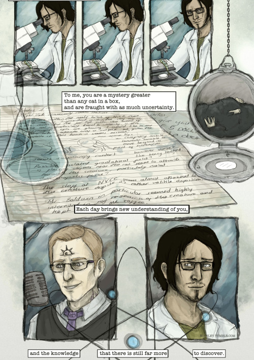 explore-blog:So wonderful: Love Letter from a Scientist by Utterlybanjaxed, with drawings by nimsley