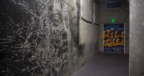 streetartlovesyou: Da Mental Vaporz : Lasco project - Palais de tokyo, Paris - Vhils & Kan DMV v