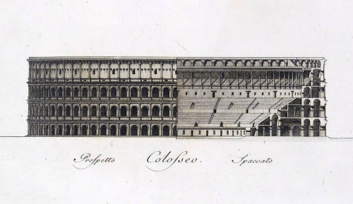 speciesbarocus: Monumenti di fabbriche antiche estratti dai disegni dei piu celebri autori (1801). V