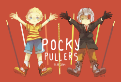 aoicocare:  Happy 11.11; Pullers of the [Pocky]! 