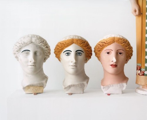 newyorker: Greek and Roman statues were often painted, but for centuries, archeologists and museum c