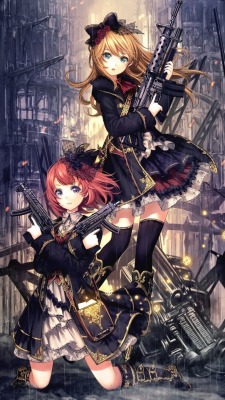 catbell gun thighhighs uniform | #393219 | yande.re