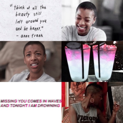 orange-is-the-new-life:  “We all in here because we took a wrong turn going to church!” — Poussey Washington  Request from nabagereka