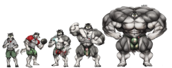 Even Bigger Wolf GrowthArtist:  OldShep