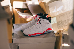 justjordans:  Air Jordan VI “Infrared” by Justin