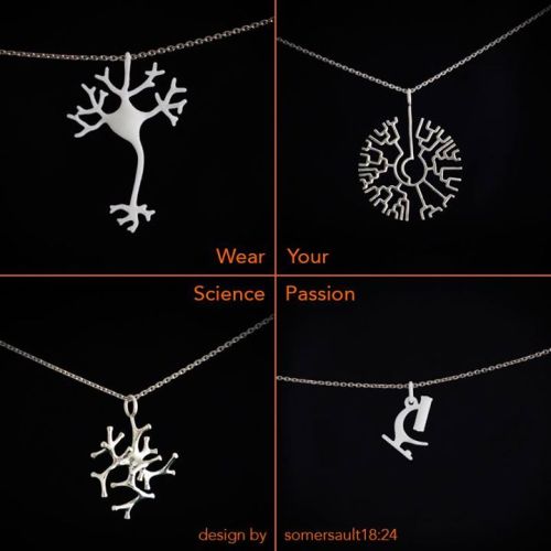 somersault1824: Science jewelry for science lovers:ift.tt/1u2y51m Something for you? i