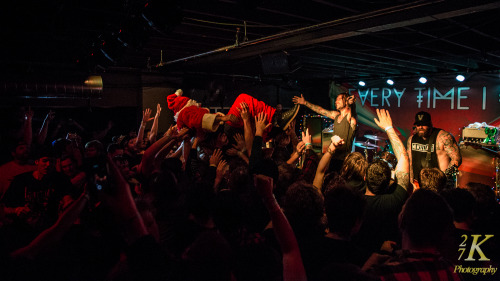 Every Time I Die - 10th Annual X-mas show 3.0 at the Waiting Room in Buffalo, NY on 12.20.14 All ima