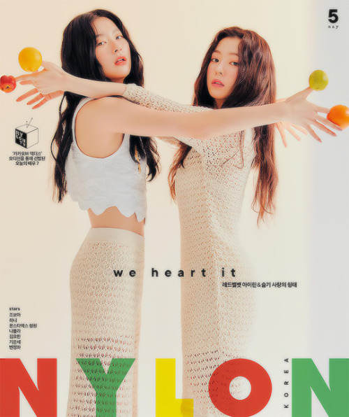 b-joohyun:Nylon Korea May 2020 Issue: Red Velvet Irene & Seulgi - Shape Of Love