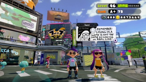 @GitGudNami has been spending an awful lot of time in my plaza lately. 