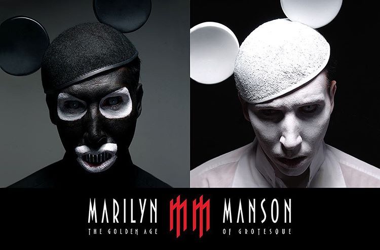 “The Golden Age I” and “The Golden Age II” @marilynmanson Photographs, 2003. #marilynmanson #gottfriedhelnwein #manson #helnwein #goldenageofgrotesque