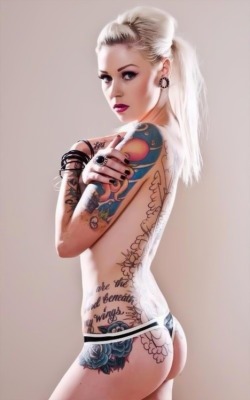 Women with tatoos