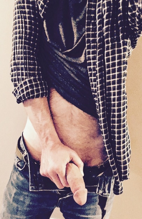 dirtymindedhipster:  Unbuttoned and unzipped.