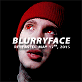 tylerjosephs:BLURRYFACE is the fourth studio album by American musical duo Twenty One Pilots. It is 