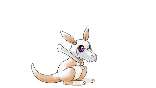 #104 Cubone / #105 Marowak / #115 KangaskhanCubone and Marowak don’t evolve into Kangaskhan, but it’