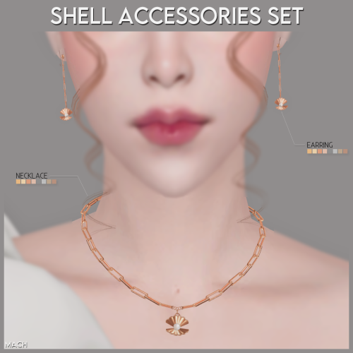 [mach] Shell Accessories Setnew mesh8 swatchesHQ compatibleDOWNLOAD