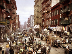 Mulberry Street, along which New York City’s