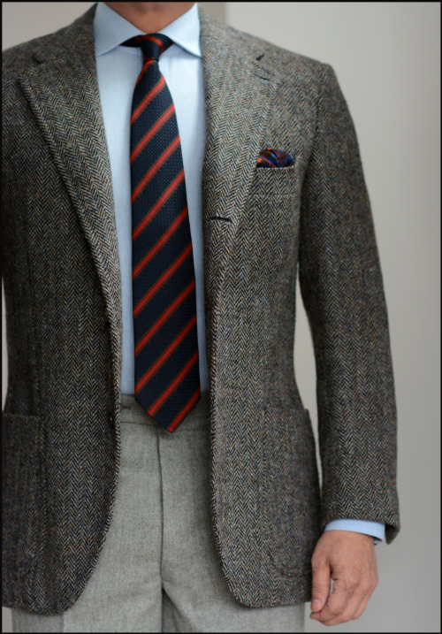 voxsart - Laissez Le Herringbone Rouler!Harris tweed for a New...