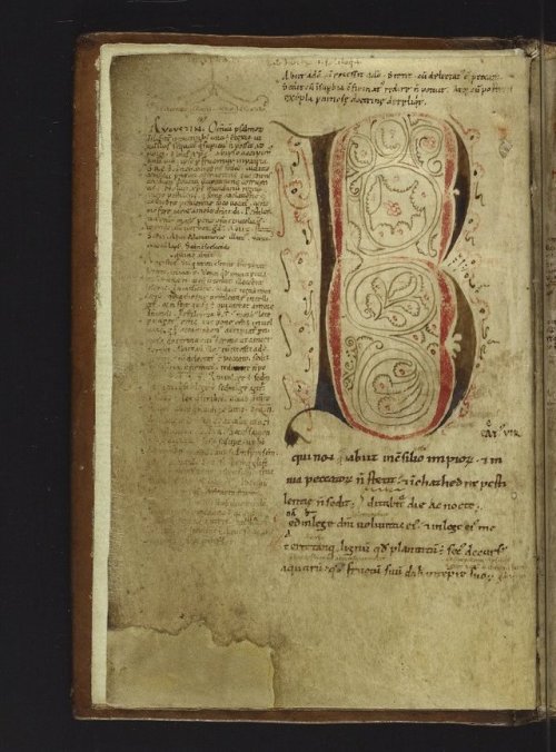 Ms Codex 1058 is a Psalter that originates from France and was written around 1100. It is filled wit