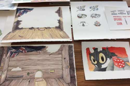 beeinherbonnet: thgfhjhhh:Cuphead art backgrounds Great compilation of my background paintings! 