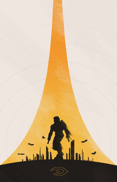 pixalry:  Halo Minimalism Poster Set - Created by Colin Morella