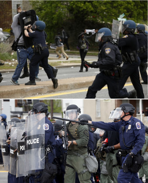 radicalrascality:  krxs10:    “You can torture us and bomb us and burn our districts to the ground, but do you see that? Fire is catching! and if we burn, you burn with is!”  -MockingJay#BaltimoreUprising #BlackLivesMatter  Please note how every