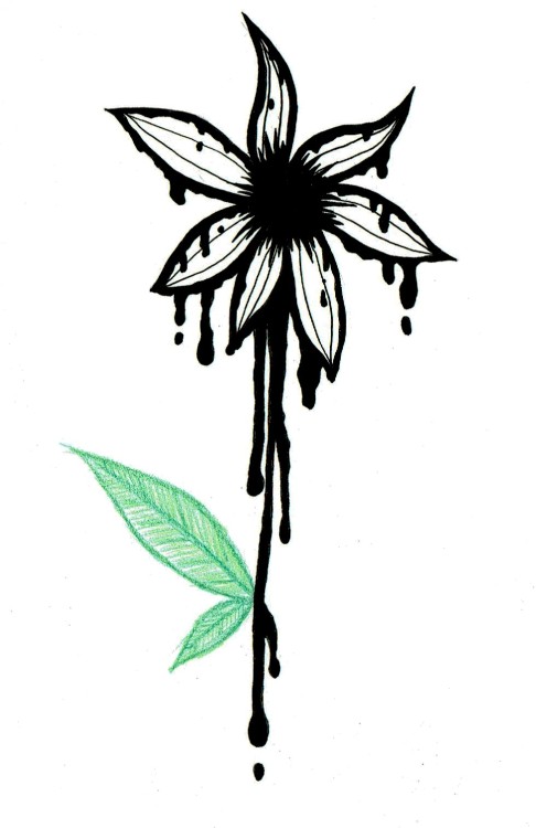 flower tattoo design