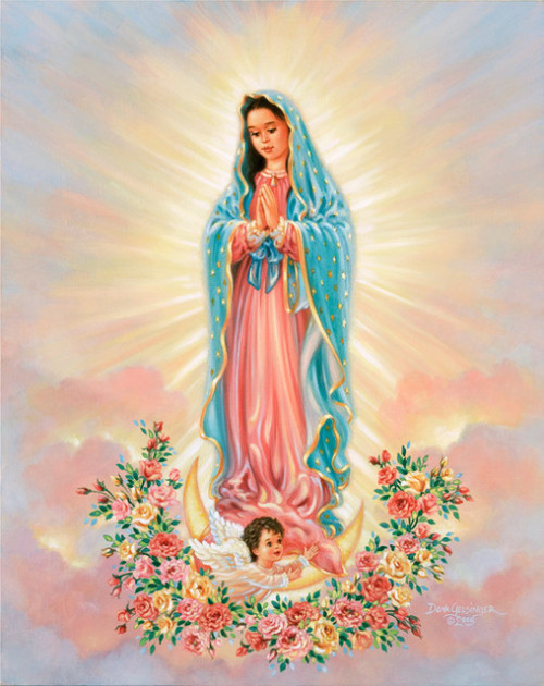 Our Lady of Guadalupe, Pray for Us! aflowerofgod.blogspot.com/2017/12/the-gift-of-advent-cal