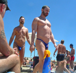 thong-jock:  Beach day, hump day.