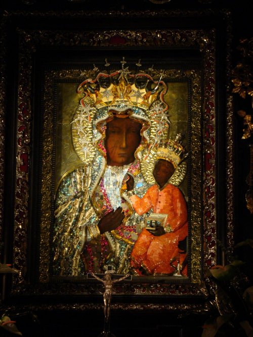 Matka Boska Częstochowska // The Black Madonna of Częstochowa is a venerated icon of the Blessed Vir