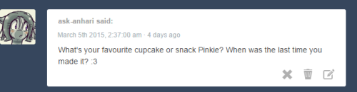 lucidlarceny:somescrub:Lovely update done by lucidlarcenyGo follow her for cutes.  muh art!! pinkie cupcakes!! :D  x3