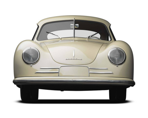 Ferry Porsche, Porsche 356 Gmünd Coupé, 1949. One of the first models, built in Gmünd / Austria. Pho