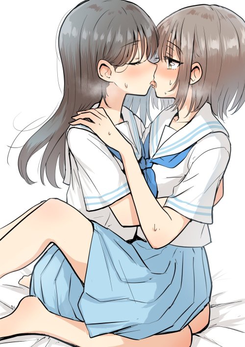 nonono-zzz: 熱いキスをする女の子です pic.twitter.com/XahtVrkWok— betock＠『キス百合』連載中 (@betockIwm) May 30, 202