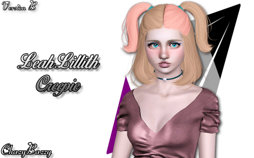 *Request* LeahLillith CreepieTeen-Elder FemaleCustom ThumbsCredits4t3 Conversion by MeRequested by @