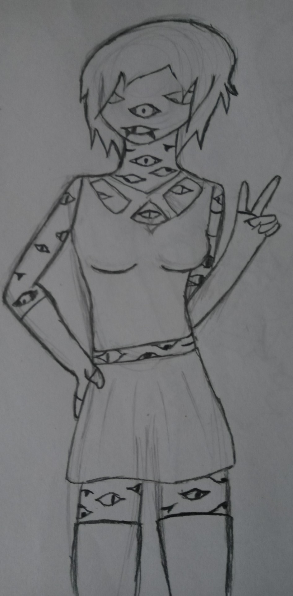 Sketches Of An Eye Girl