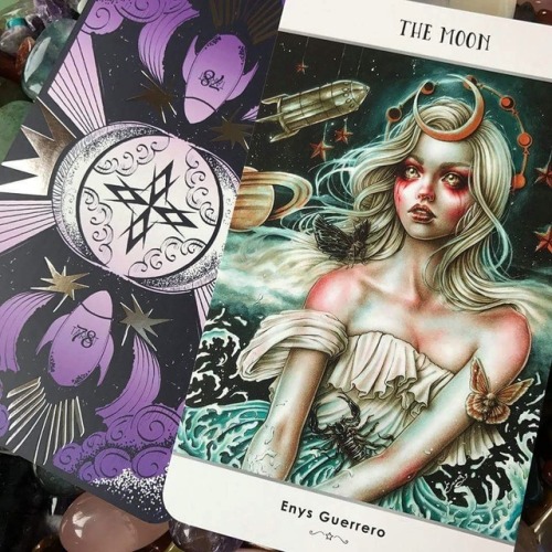 My most recent work for 78 Tarot &ldquo;The Moon&rdquo; and already thinking about my next p
