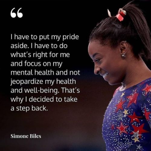 This is a #SimoneBiles appreciation post ✊ That’s it. That’s the caption. #BlackMentalHealthMatters 
