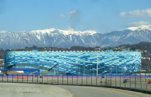 olympics365:  The Ice Skating Palace in Sochi.