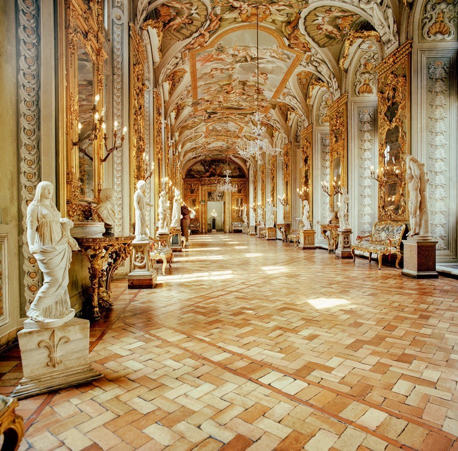 sixpenceee:The Palazzo Doria Pamphilj, Rome. Photographs by JONATHAN BECKER AND TOM