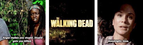 dalehorvaths-deactivated2014121:  the walking dead + my favourite quotes 