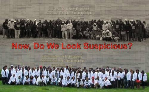 comfortspringstation:The Howard University School of Medicine, making a strong point.