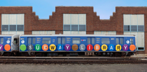 nypl:Have you spotted our #SubwayLibrary yet? It’s running on the E and F lines through Brooklyn, Ma