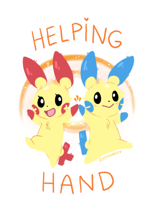 helpful pokemon lending their support.find me at: [ twitter &amp; instagram ] 