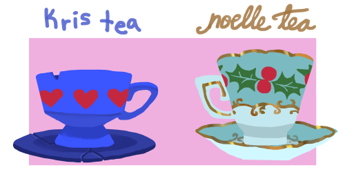 hanburgers:Fun teas and a little bonus!Berdly’s tea tastes like boiled gatorade thank you I&rs