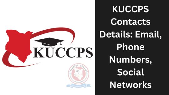 KUCCPS Contacts Details: Email, Phone Numbers, Social Networks