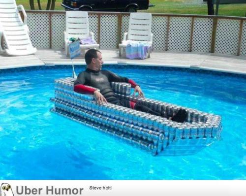omg-pictures:  Who wants a ride in the beer boat?http://omg-pictures.tumblr.com