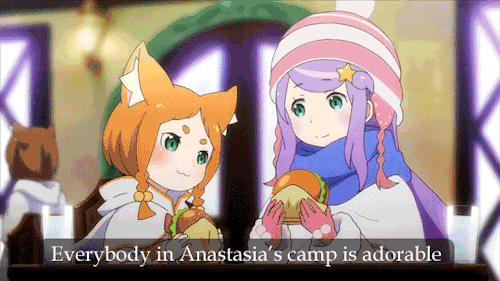 Everybody in Anastasia’s camp is adorable