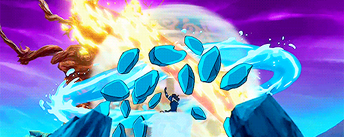 giffingkorra:korra + bending multiple elements at the same timerequested by anon