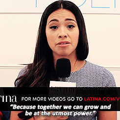 sagalsheaux:  GINA RODRIGUEZ: “I Don’t Ever Look at Another Latina and Think